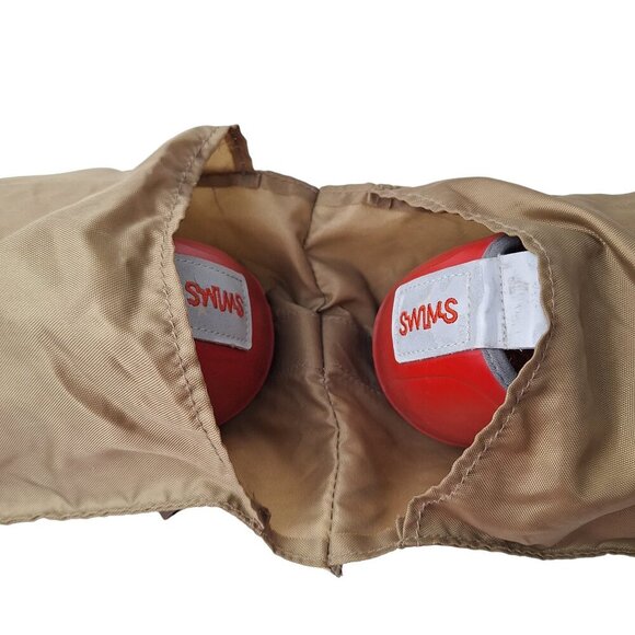 SWIMS Men Medium (Sz 6-7.5)‎ Red Rubber Classic Rain Shoe Cover Galoshes - Picture 15 of 16